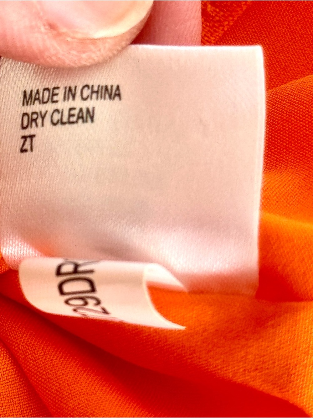 Gianni Bini Orange Linen Blend Babydoll Dress Puff Sleeve Cottagecore 12 - Picture 6 of 16